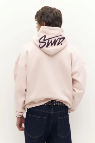STWD Hoodie mit Stickerei