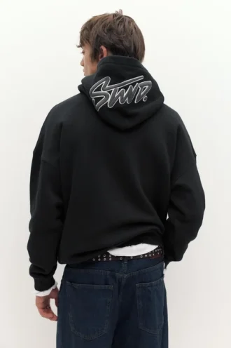 STWD Hoodie mit Stickerei
