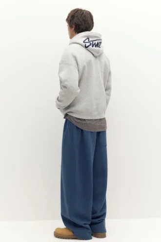 STWD Hoodie mit Stickerei
