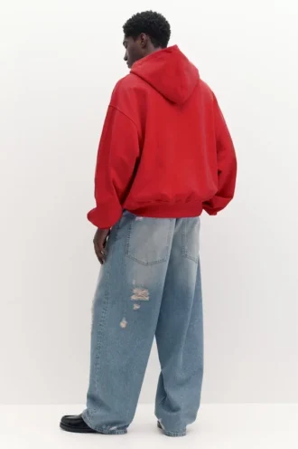 STWD-Kapuzenpullover mit Reißverschluss