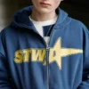 STWD-Kapuzenpullover mit Reißverschluss STWD-Kapuzenpullover mit Reißverschluss