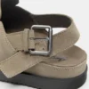 STWD Leder-Schnür-Clogs