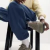 STWD Leder-Schnür-Clogs
