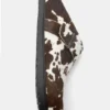 STWD-Lederclogs mit Kuhfellmuster STWD-Lederclogs mit Kuhfellmuster