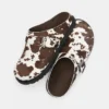 STWD-Lederclogs mit Kuhfellmuster STWD-Lederclogs mit Kuhfellmuster