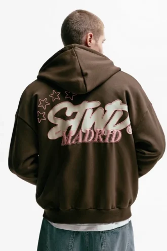 STWD Madrid Kapuzenpullover mit Reißverschluss