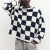 STWD-Pullover mit Karomuster STWD-Pullover mit Karomuster