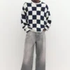 STWD-Pullover mit Karomuster STWD-Pullover mit Karomuster