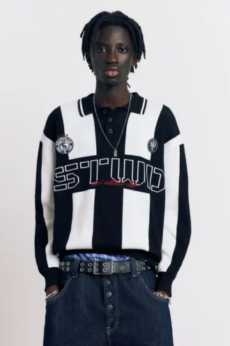 STWD-Strick-Poloshirt STWD-Strick-Poloshirt