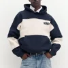 STWD Studio Hoodie mit Einsätzen STWD Studio Hoodie mit Einsätzen