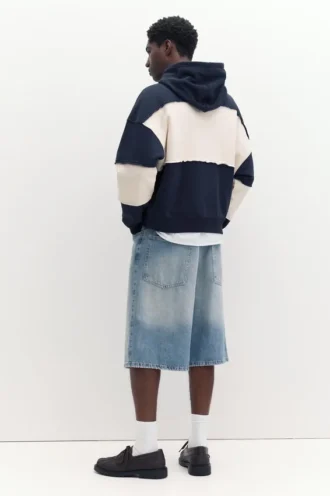 STWD Studio Hoodie mit Einsätzen