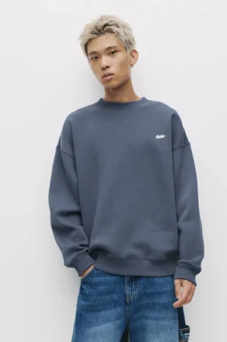 STWD Sweatshirt mit Rundhalsausschnitt