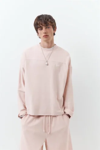 STWD Sweatshirt mit Rundhalsausschnitt