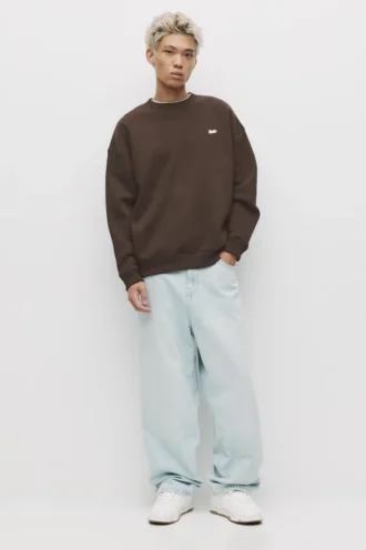 STWD Sweatshirt mit Rundhalsausschnitt
