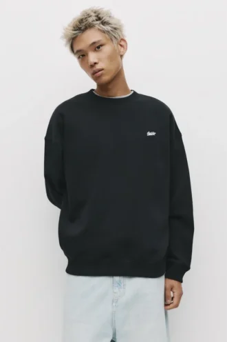 STWD Sweatshirt mit Rundhalsausschnitt