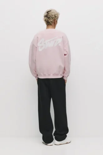STWD Sweatshirt mit Rundhalsausschnitt