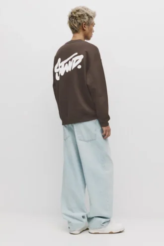 STWD Sweatshirt mit Rundhalsausschnitt