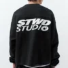 STWD Sweatshirt mit Rundhalsausschnitt STWD Sweatshirt mit Rundhalsausschnitt