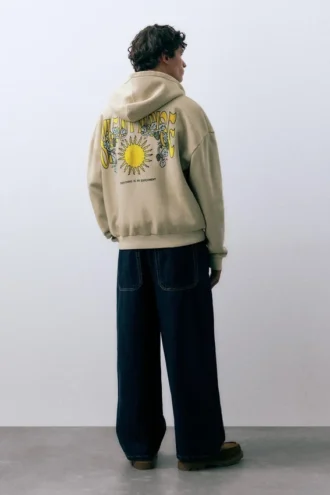 Sun-Hoodie mit Reißverschluss