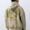Sun-Hoodie mit Reißverschluss