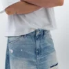 Super-Baggy-Jeans mit Rissen