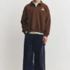 Sweatshirt mit grafischem Polokragen