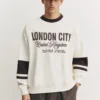 Sweatshirt mit London-Stadt-Grafik