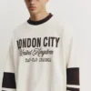 Sweatshirt mit London-Stadt-Grafik