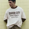 Sweatshirt mit London-Stadt-Grafik