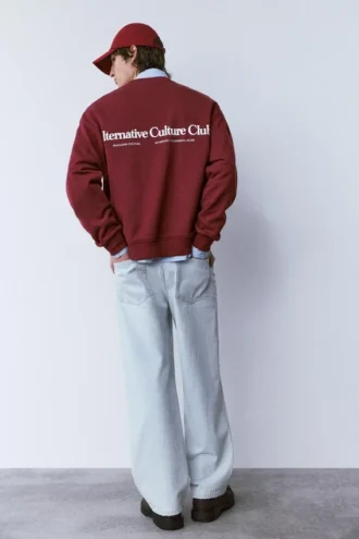 Sweatshirt mit Rundhalsausschnitt