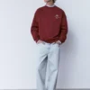 Sweatshirt mit Rundhalsausschnitt Sweatshirt mit Rundhalsausschnitt