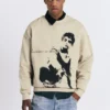 Sweatshirt mit Rundhalsausschnitt und Grafik