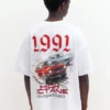 T-Shirt mit Autografik T-Shirt mit Autografik