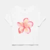 T-Shirt mit Blumenmotiv