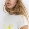 T-Shirt mit Blumenprint