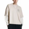 T-Shirt mit Grafik auf beiden Ärmeln