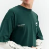 T-Shirt mit Grafik auf beiden Ärmeln