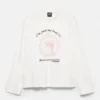 T-Shirt mit Katzenmotiv