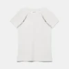 T-Shirt mit Knopfdetail T-Shirt mit Knopfdetail
