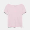 T-Shirt mit V-Ausschnitt