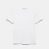 T-Shirt mit V-Ausschnitt