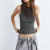 Tanktop mit Rundhalsausschnitt Tanktop mit Rundhalsausschnitt
