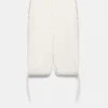 Technische Caprihose mit tiefem Schritt