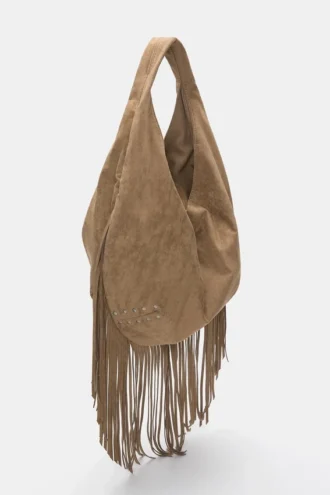 Tote-Tasche mit Fransen