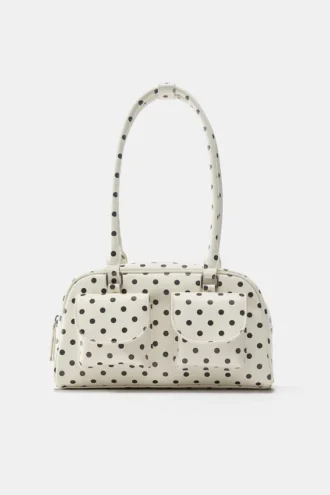 Umhängetasche mit Polka-Dot-Muster