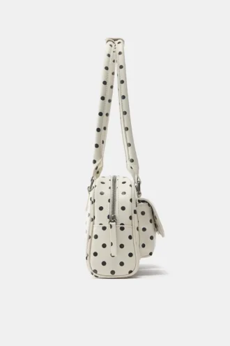 Umhängetasche mit Polka-Dot-Muster