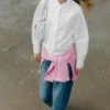 Umhängetasche mit Polka-Dot-Muster