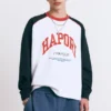 Varsity-Sweatshirt mit Rundhalsausschnitt Varsity-Sweatshirt mit Rundhalsausschnitt