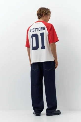 Visitors T-Shirt mit Raglanärmeln