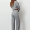 Weiche, gerade geschnittene Hose